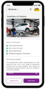 Showcase core competencies and features of your garage to enable customers to make the right choice.