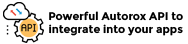 Autorox API integrations